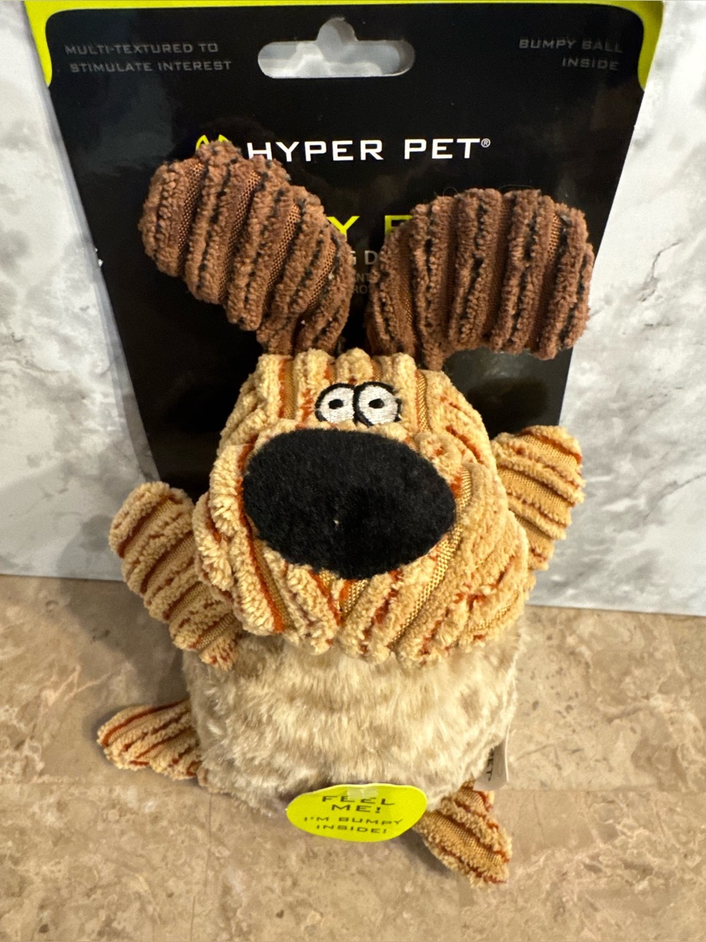 Hyper Pet Bumpy Palz Squeaking Dog Toy Puppy Small NWT
